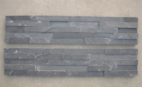 Black Slate Ledgestone--PO18
